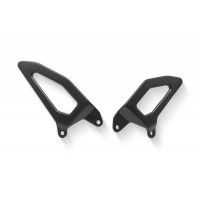 CNC Racing Carbon Fiber Heel Guards for the RPS Adjustable Rearset for the Ducati Panigale / Streetfighter V4 / S / Speciale / R